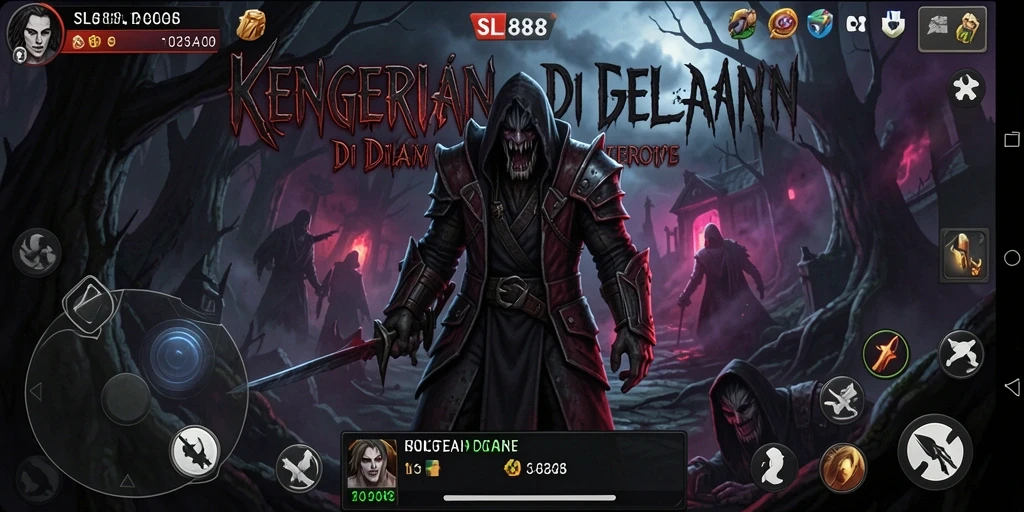 Gameplay SL888 yang mendebarkan dengan suasana Horror yang kental.