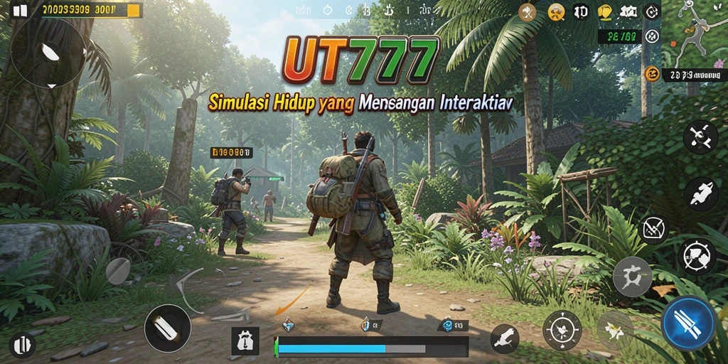 Tampilan gameplay UT77 yang menarik dan interaktif.